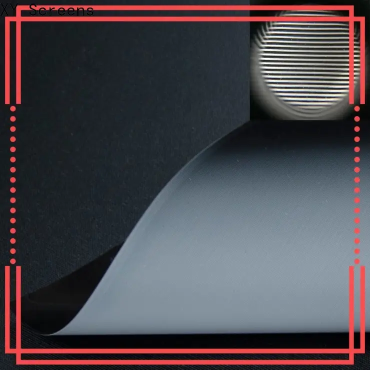 XY Screens professional best projector screen material series for thin frame projector screen 1