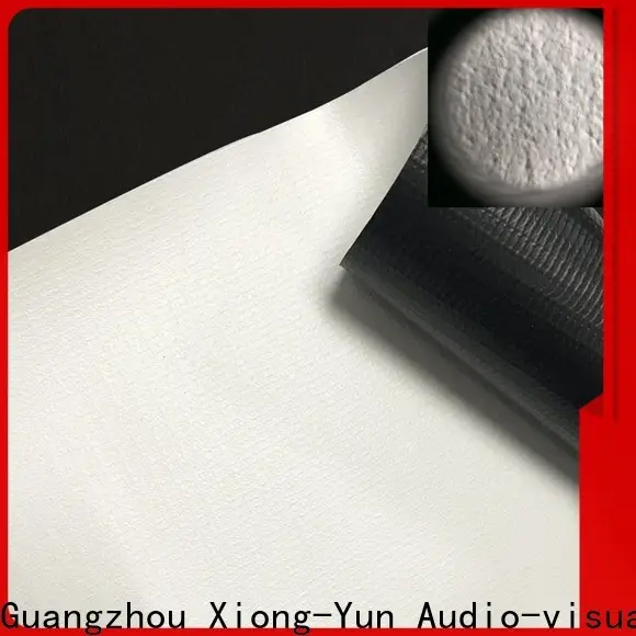 XY Screens professional projector fabric factory for motorized projection screen2 1