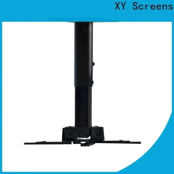 XY Screens universal projector mount customized for television 1