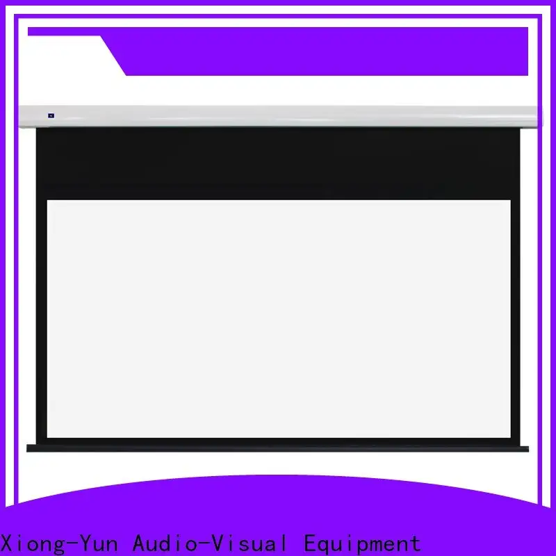 XY Screens motorized Motorized Projection Screen design for living room 1