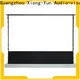 XY Screens manual portable pull up projector screen design for indoors 1