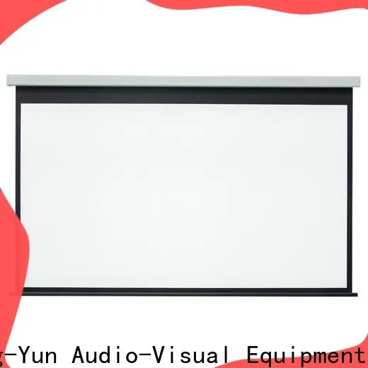 XY Screens stable motorized projector screen wholesale for home 1