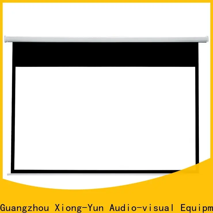 XY Screens Motorized Projection Screen personalized for theater2 1
