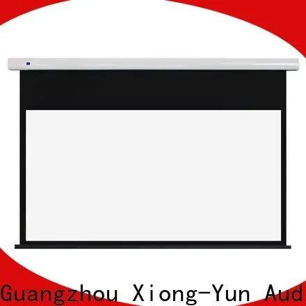 XY Screens electric projector screen supplier for indoors 1
