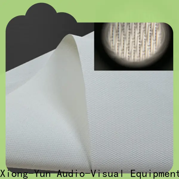 transparent Acoustically Transparent Fabrics manufacturer for fixed frame projection screen 1