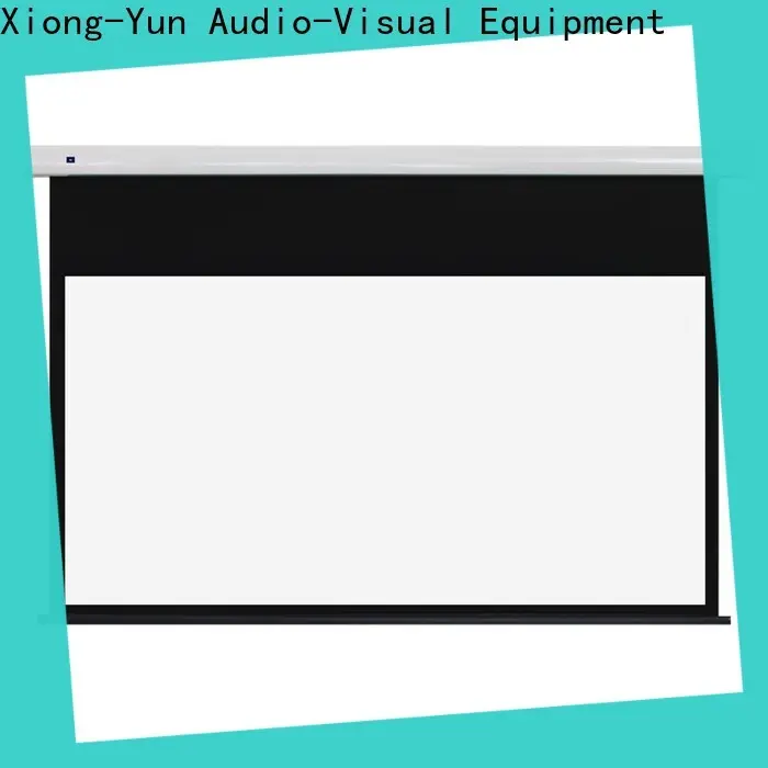 XY Screens electric theater projector screen inquire now for indoors 1