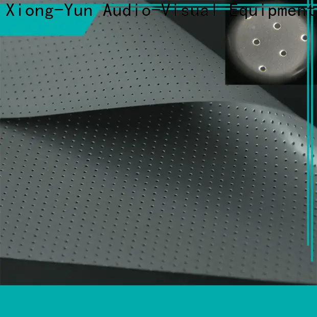 XY Screens acoustically transparent screen series for thin frame projector screen 1