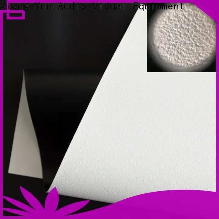 XY Screens front and rear fabric inquire now for thin frame projector screen1 1