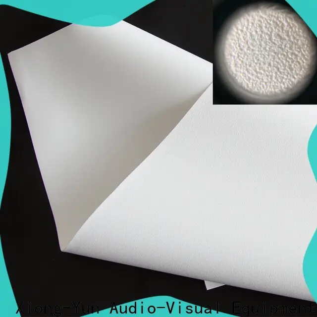 XY Screens front fabrics design for thin frame projector screen1 1