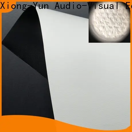 normal front and rear fabric design for thin frame projector screen 1