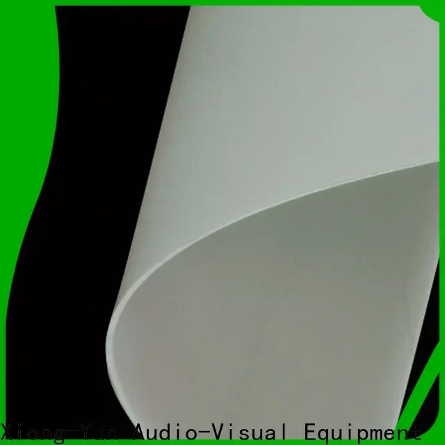 hard projector screen fabric design for fixed frame projection screen 1