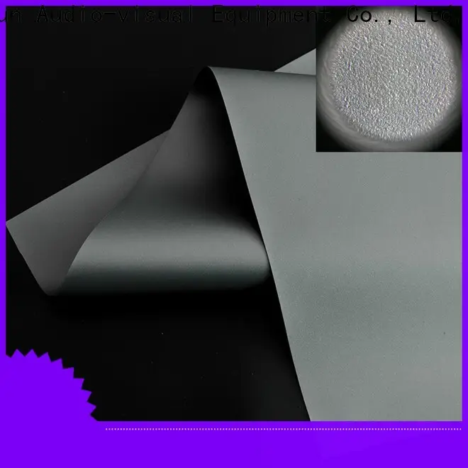 XY Screens professional projector cloth from China for motorized projection screen 1