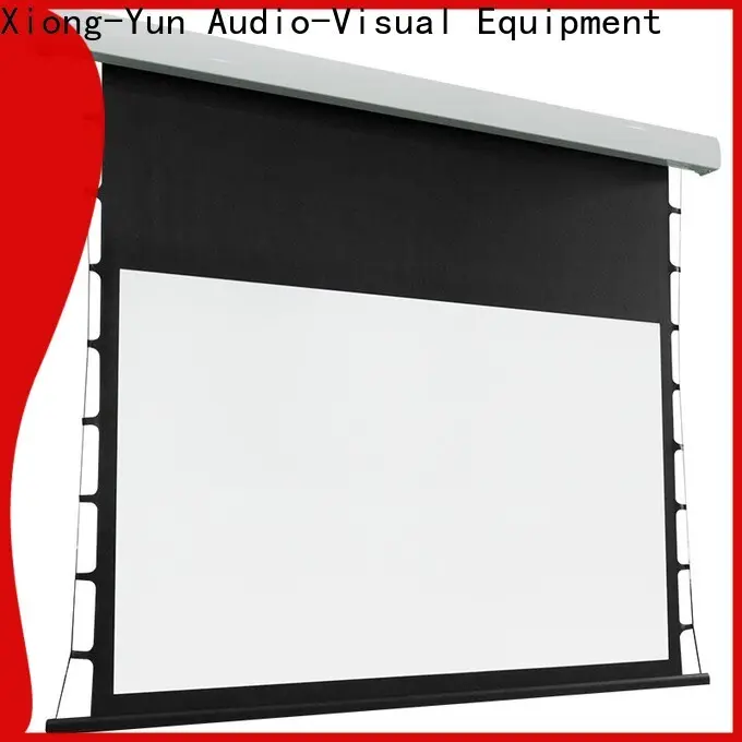 XY Screens motorised projector screen personalized for indoors 1