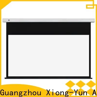 XY Screens white projection screen manufacturer with good price for living room 1
