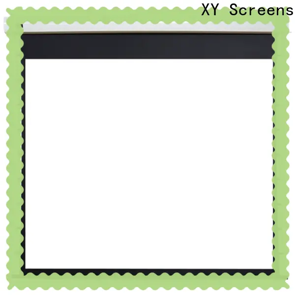 XY Screens motorized projector screen personalized for theater1 1
