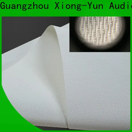 XY Screens acoustically transparent screen material directly sale for thin frame projector screen1 1