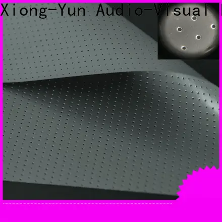 XY Screens front and rear fabric from China for motorized projection screen 1