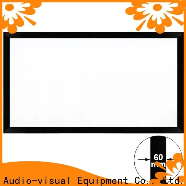 XY Screens Commercial Fixed Frame Projector Screens design for meeting 1