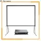 curved outdoor projector screen factory price for public 1