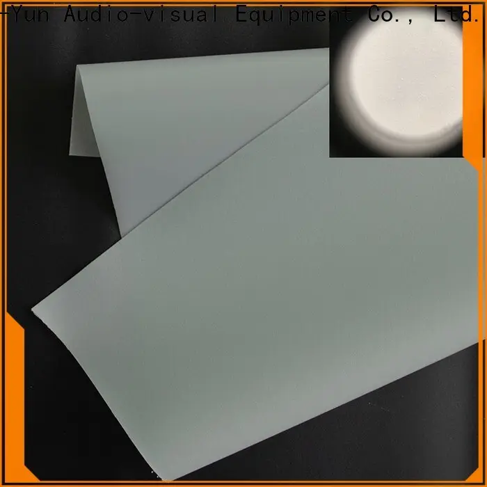 hard rear projection screen material design for fixed frame projection screen 1