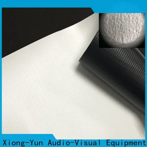 XY Screens projector fabric design for thin frame projector screen4 1