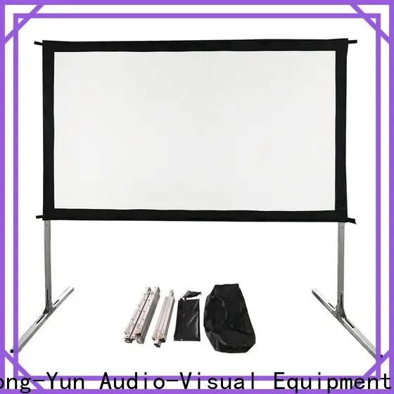 XY Screens retractable outdoor retractable projector screen supplier 1