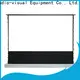 XY Screens electric pull up projector screen design for household 1