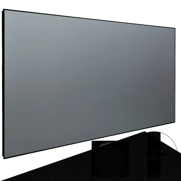 XY Screens crystal ultra short throw projector screen from China for movies 1