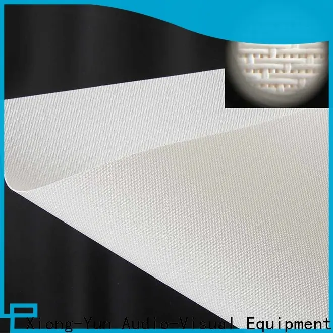 metallic acoustically transparent screen from China for thin frame projector screen 1