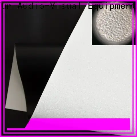 metallic front and rear fabric inquire now for motorized projection screen 1