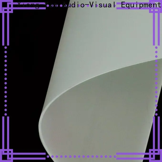 transparent rear projection screen material design for motorized projection screen 1