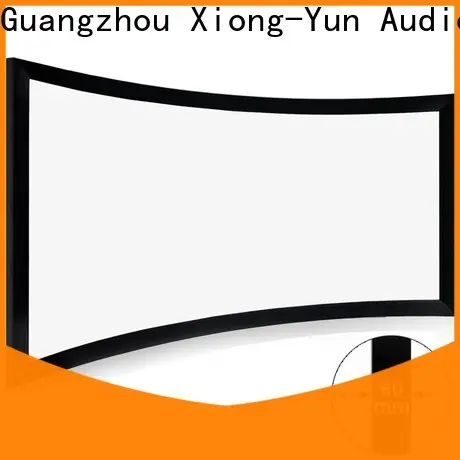 XY Screens curved curved home theater screen wholesale for ktv 1