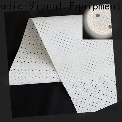 XY Screens transparent acoustically transparent screen directly sale for motorized projection screen 1