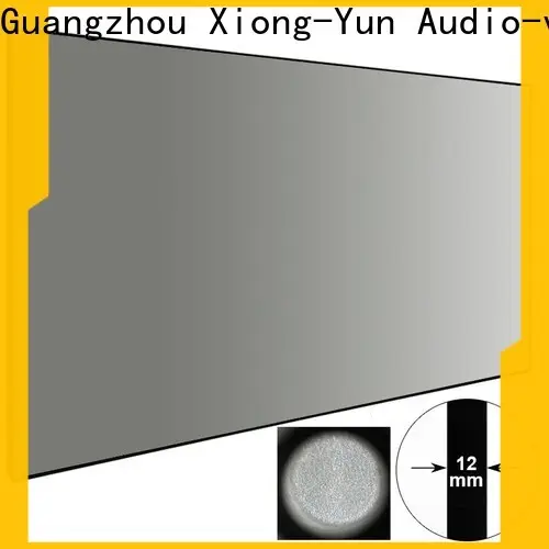 XY Screens black Ambient Light Rejecting Projector Screen factory price for indoors 1