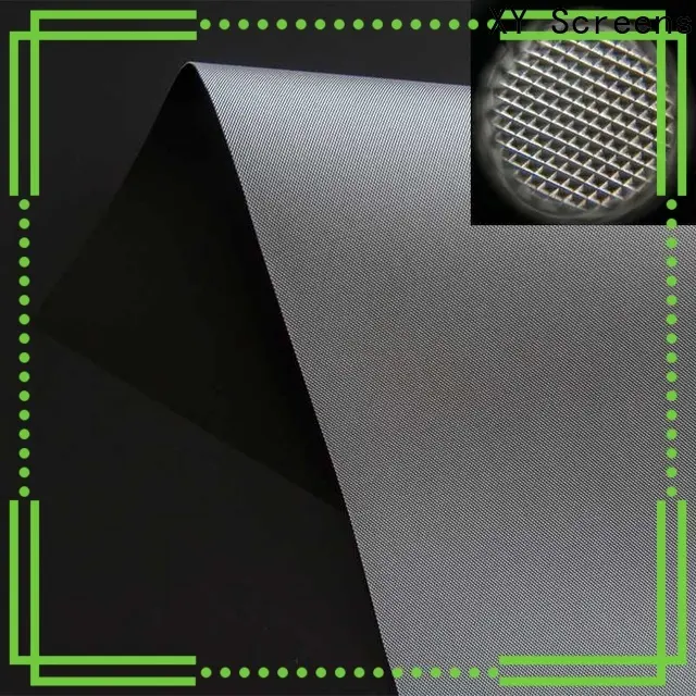 XY Screens normal best projector screen material customized for motorized projection screen 1