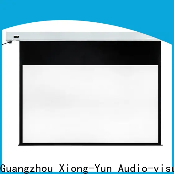 intelligent motorized projector screen supplier for theater 1