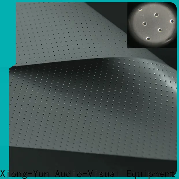 XY Screens normal cinema screen fabric from China for thin frame projector screen 1