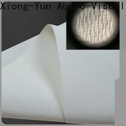 XY Screens transparent acoustic screen material series for projector screen 1