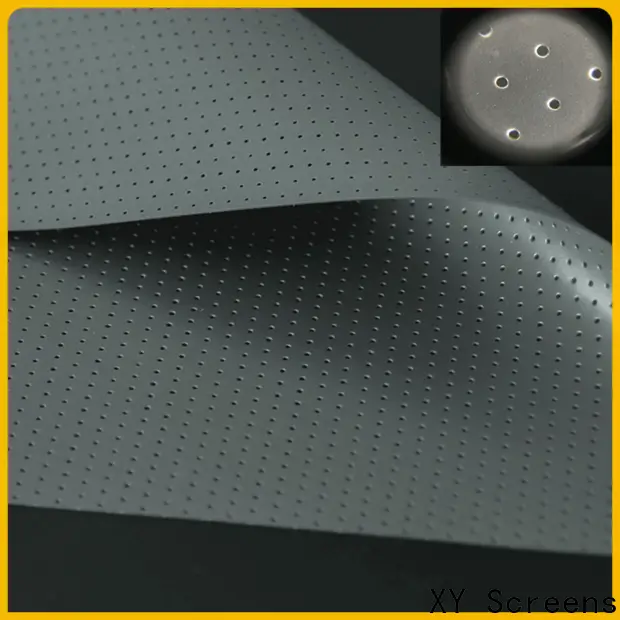 acoustically acoustically transparent screen material manufacturer for thin frame projector screen 1