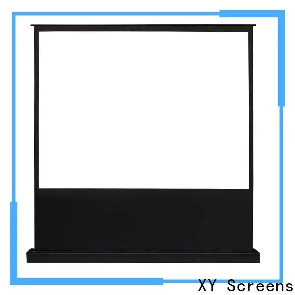 XY Screens floor rising screen inquire now for living room 1