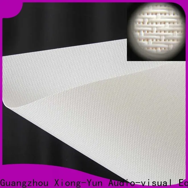 XY Screens acoustic screen material series for projector screen 1