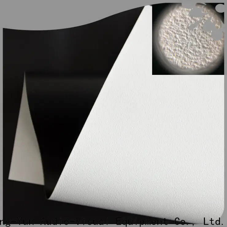 quality front fabrics design for fixed frame projection screen 1