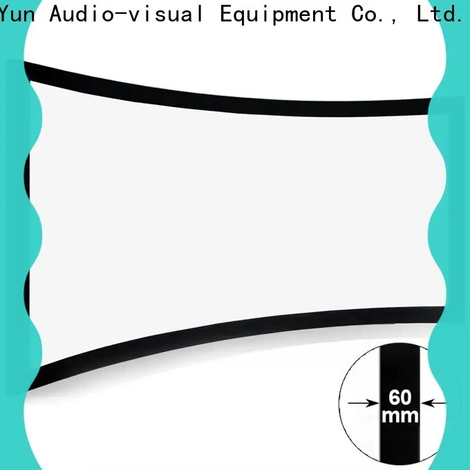 XY Screens mini Home Entertainment Curved Projector Screens personalized for movies 1