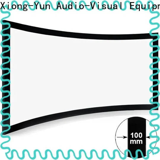 XY Screens curved projector screen diy series for home 1