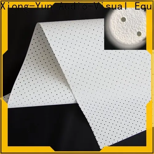 XY Screens transparent 120 acoustically transparent screen from China for projector screen 1