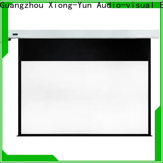 stable Motorized Projection Screen personalized for indoors 1