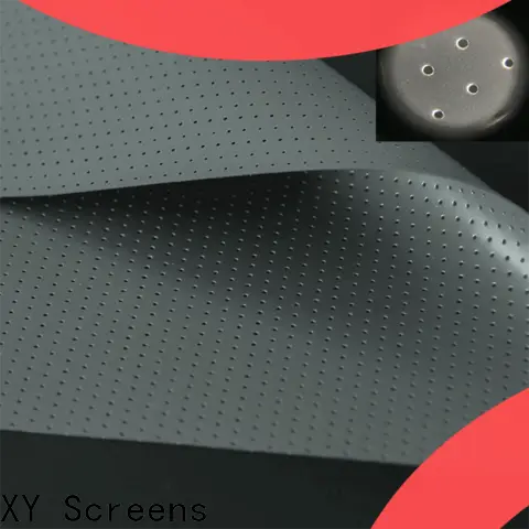 XY Screens acoustically transparent screen fabric directly sale for motorized projection screen 1