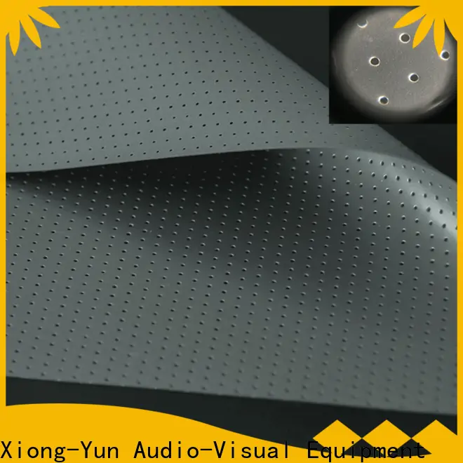 XY Screens light rejecting front and rear fabric directly sale for thin frame projector screen 1
