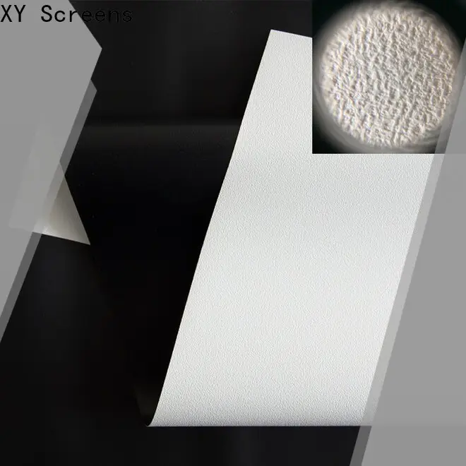 durable front fabrics with good price for fixed frame projection screen 1
