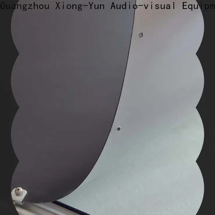 XY Screens professional front fabrics with good price for motorized projection screen 1